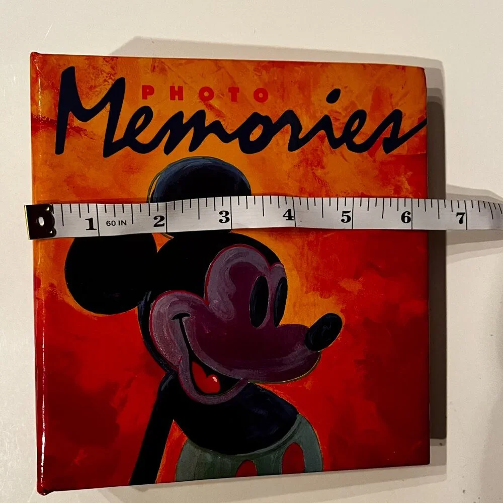 Vintage Disney Binder-Type Photo Album (@47 pages - 4X6 photos for‎ @96 photos)